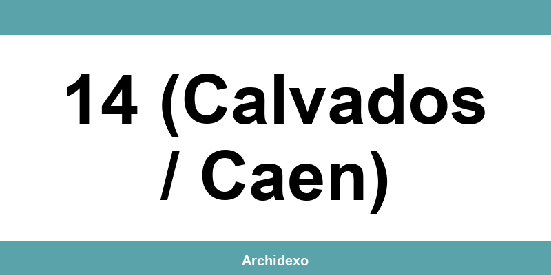 Archives départementales 14 (Calvados / Caen): contact en ligne