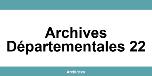 Archives départementales 22: contact en ligne