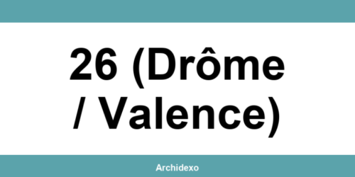 Archives départementales 26 (Drôme / Valence): contact en ligne