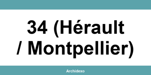 Archives départementales 34 (Hérault / Montpellier): contact en ligne