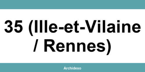 Archives départementales 35 (Ille-et-Vilaine / Rennes): contact en ligne