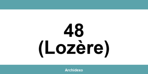 Archives départementales 48 (Lozère): contact en ligne