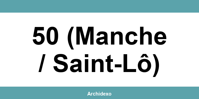 Archives départementales 50 (Manche / Saint-Lô): contact en ligne