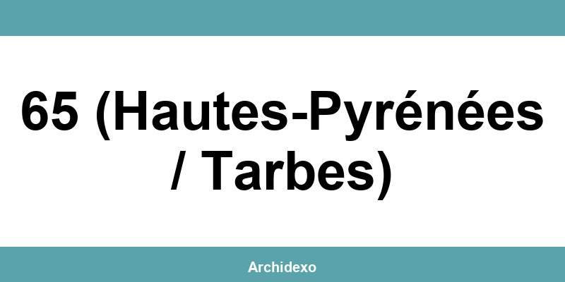 Archives départementales 65 (Hautes-Pyrénées / Tarbes): contact en ligne