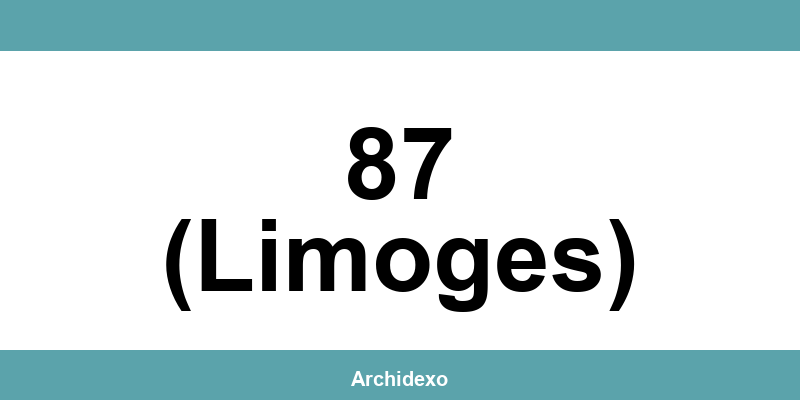 Archives départementales 87 (Limoges): contact en ligne